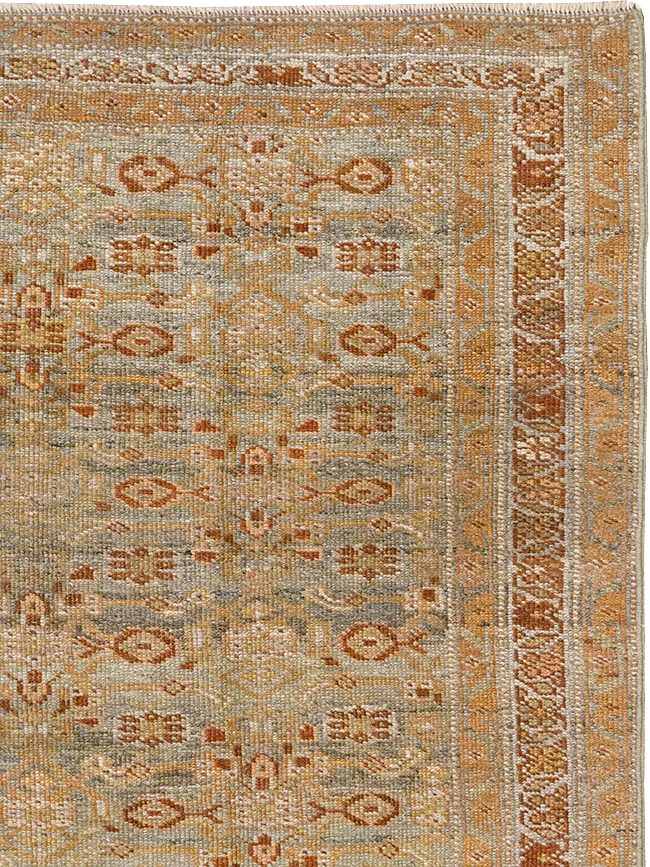 Antique Persian Kurd Bidjar Wide Gallery Runner, No.29607 - Galerie Shabab
