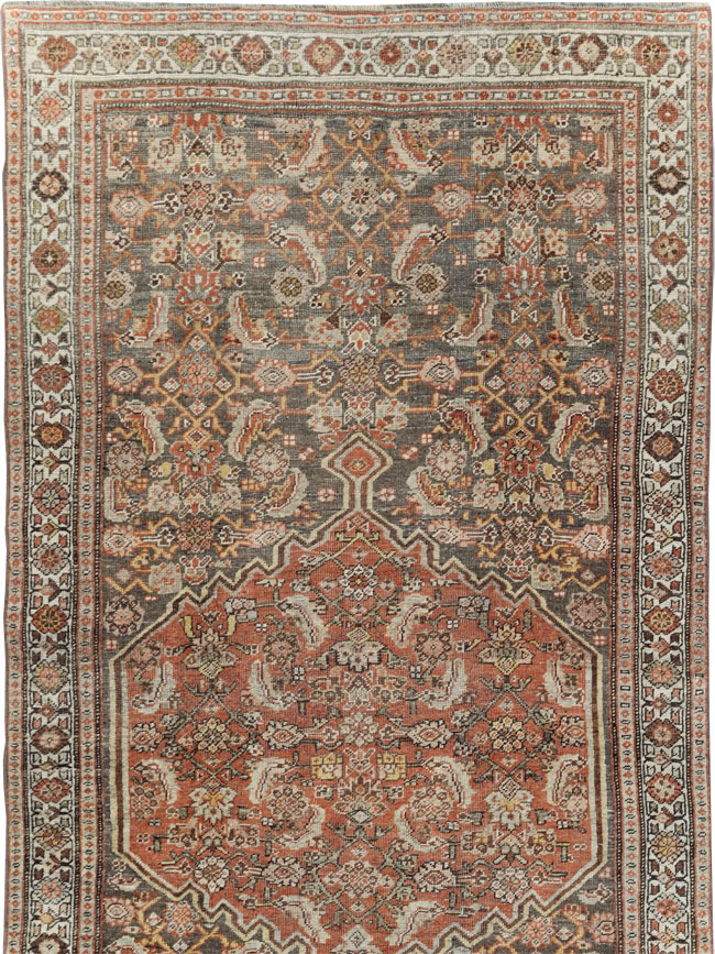 Antique Persian Bidjar Long Runner, No.29609 - Galerie Shabab