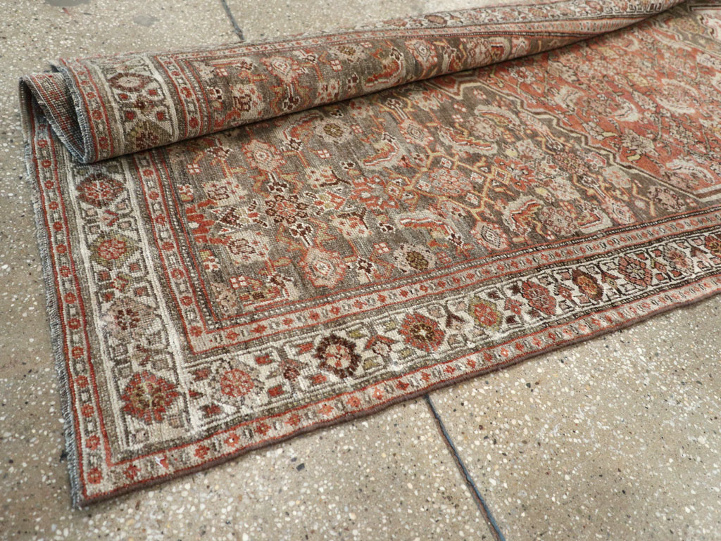 Antique Persian Bidjar Long Runner, No.29609 - Galerie Shabab