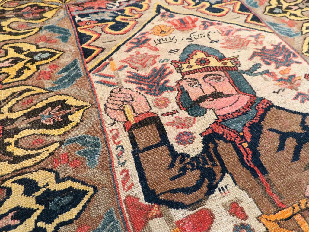 Antique Persian Kurdish Rug, No.29621 - Galerie Shabab