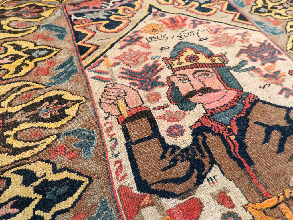 Antique Persian Kurdish Rug, No.29621 - Galerie Shabab