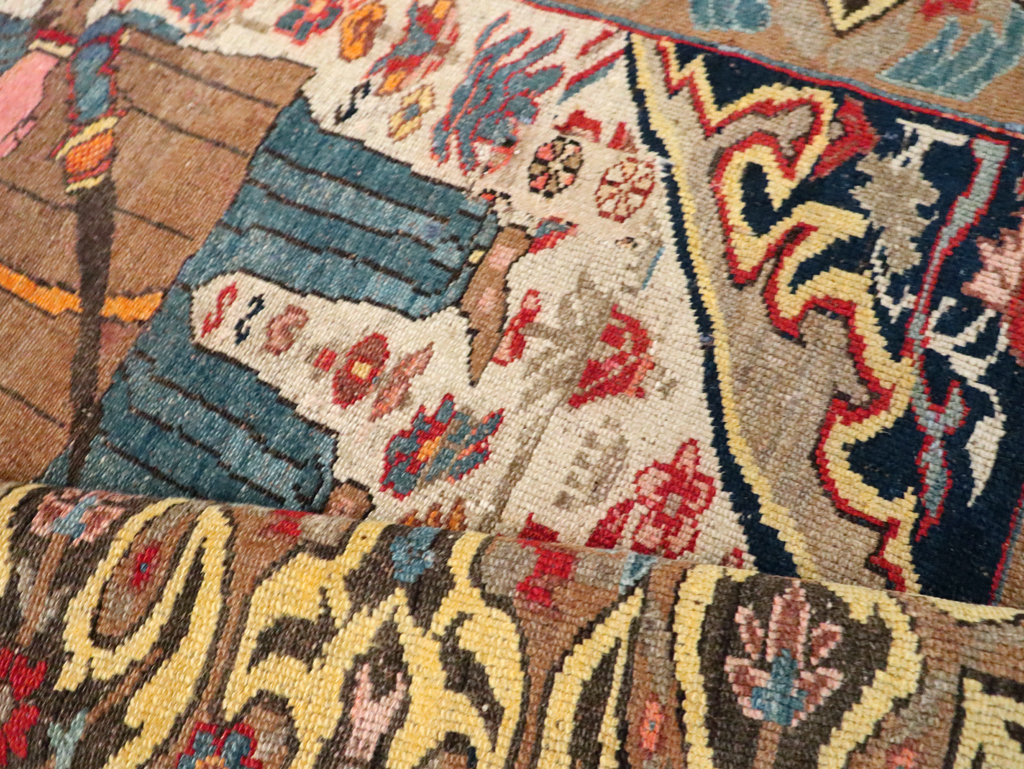 Antique Persian Kurdish Rug, No.29621 - Galerie Shabab