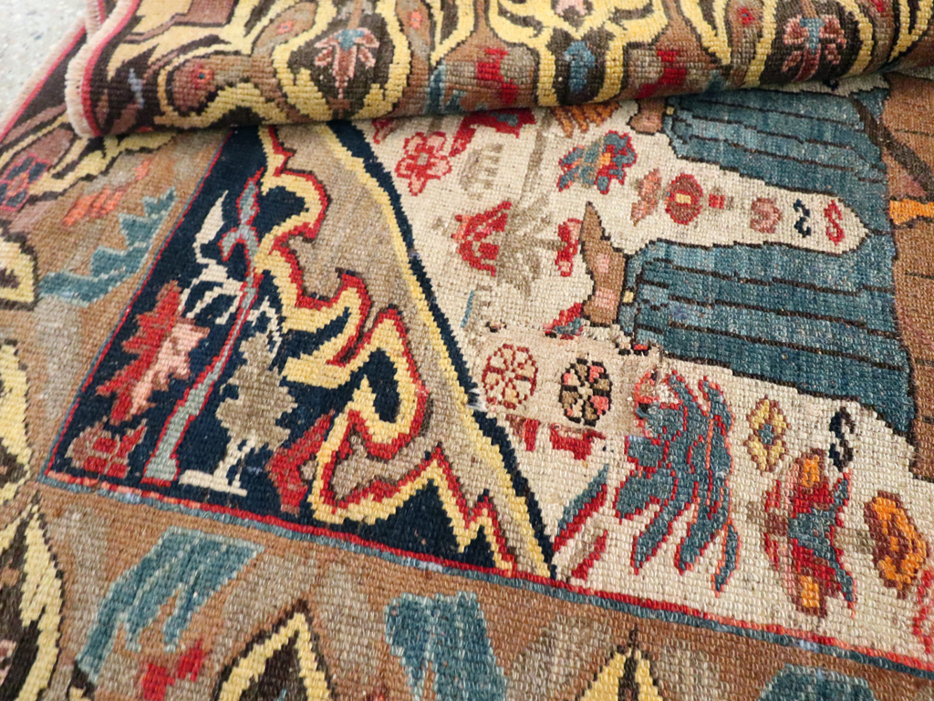 Antique Persian Kurdish Rug, No.29621 - Galerie Shabab