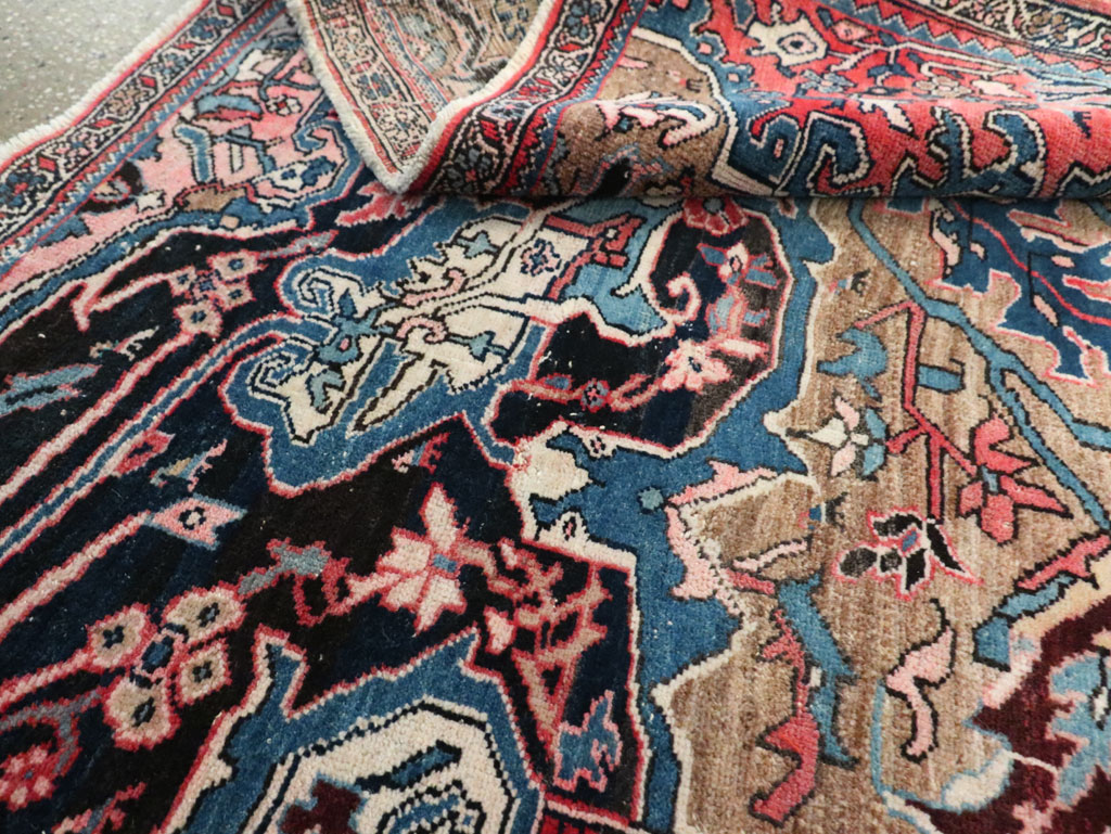 Antique Persian Bidjar Wagireh Sampler Rug, No.29627 - Galerie Shabab