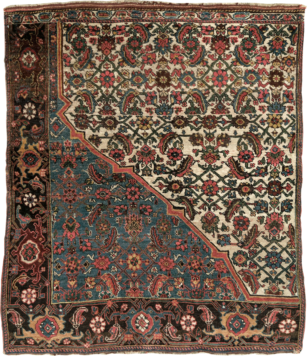 Antique Persian Bidjar Wagireh, No.29635 - Galerie Shabab