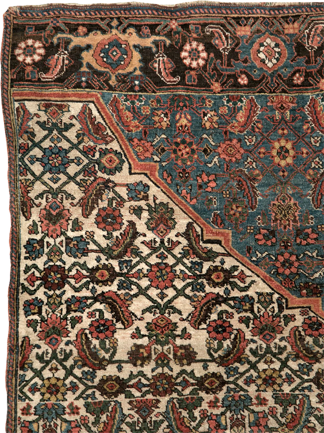 Antique Persian Bidjar Wagireh, No.29635 - Galerie Shabab