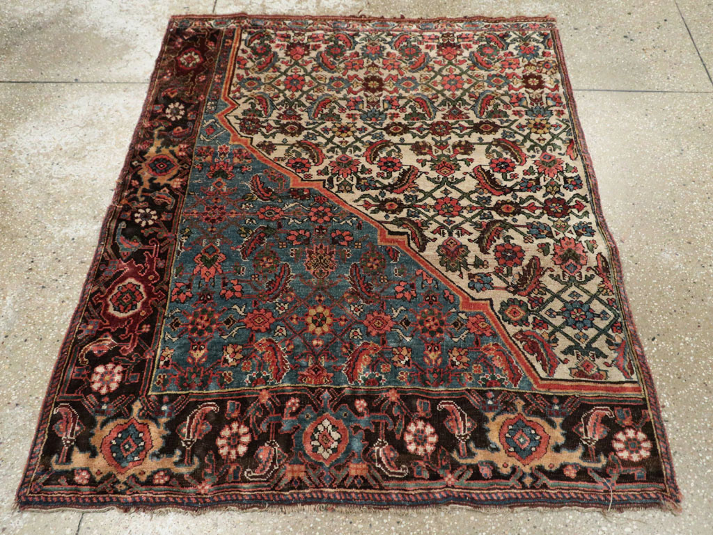 Antique Persian Bidjar Wagireh, No.29635 - Galerie Shabab