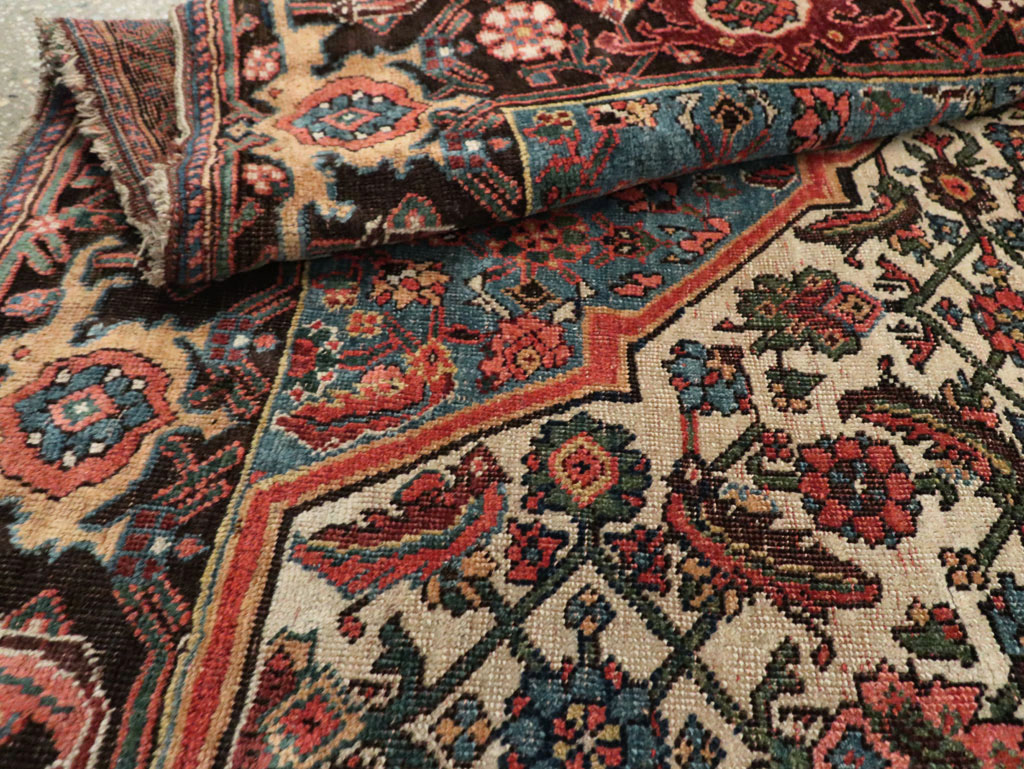 Antique Persian Bidjar Wagireh, No.29635 - Galerie Shabab