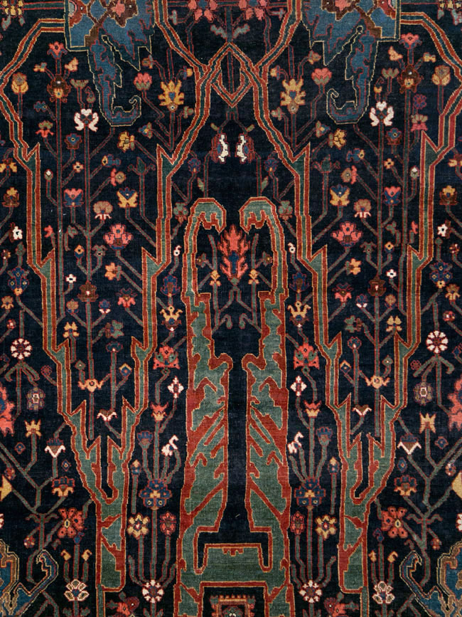 Antique Persian Bidjar Carpet, No.29636 - Galerie Shabab