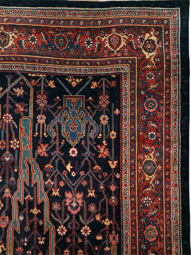 Antique Persian Bidjar Carpet, No.29636 - Galerie Shabab