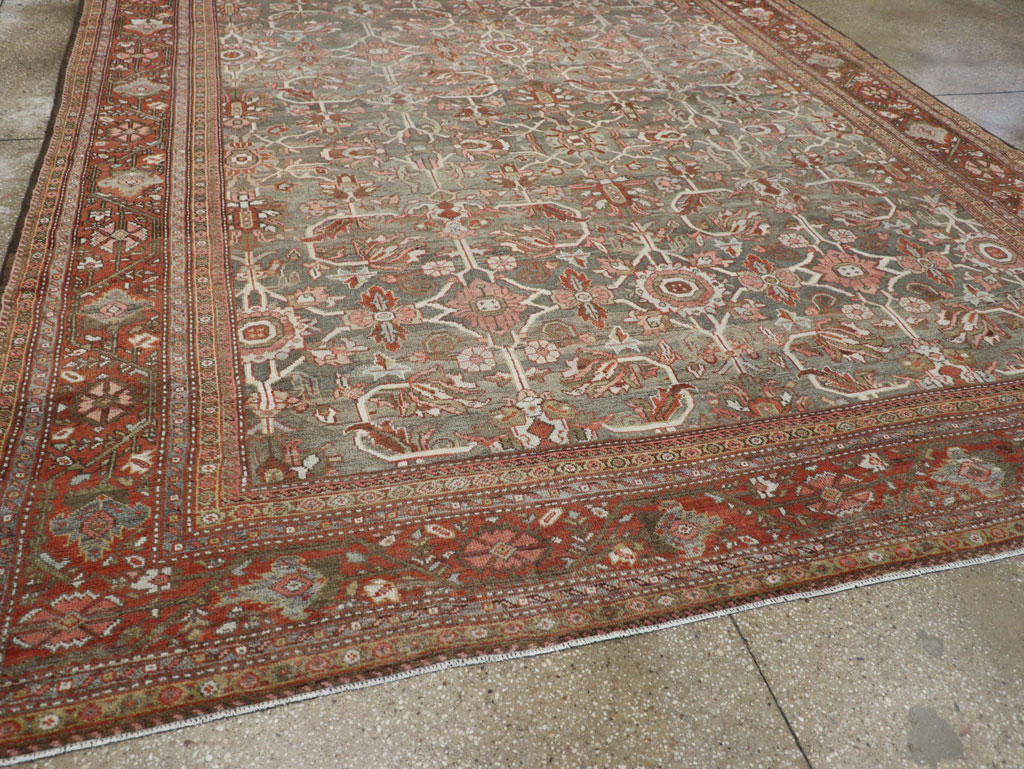 Antique Persian Mahal Carpet, No.29637 - Galerie Shabab