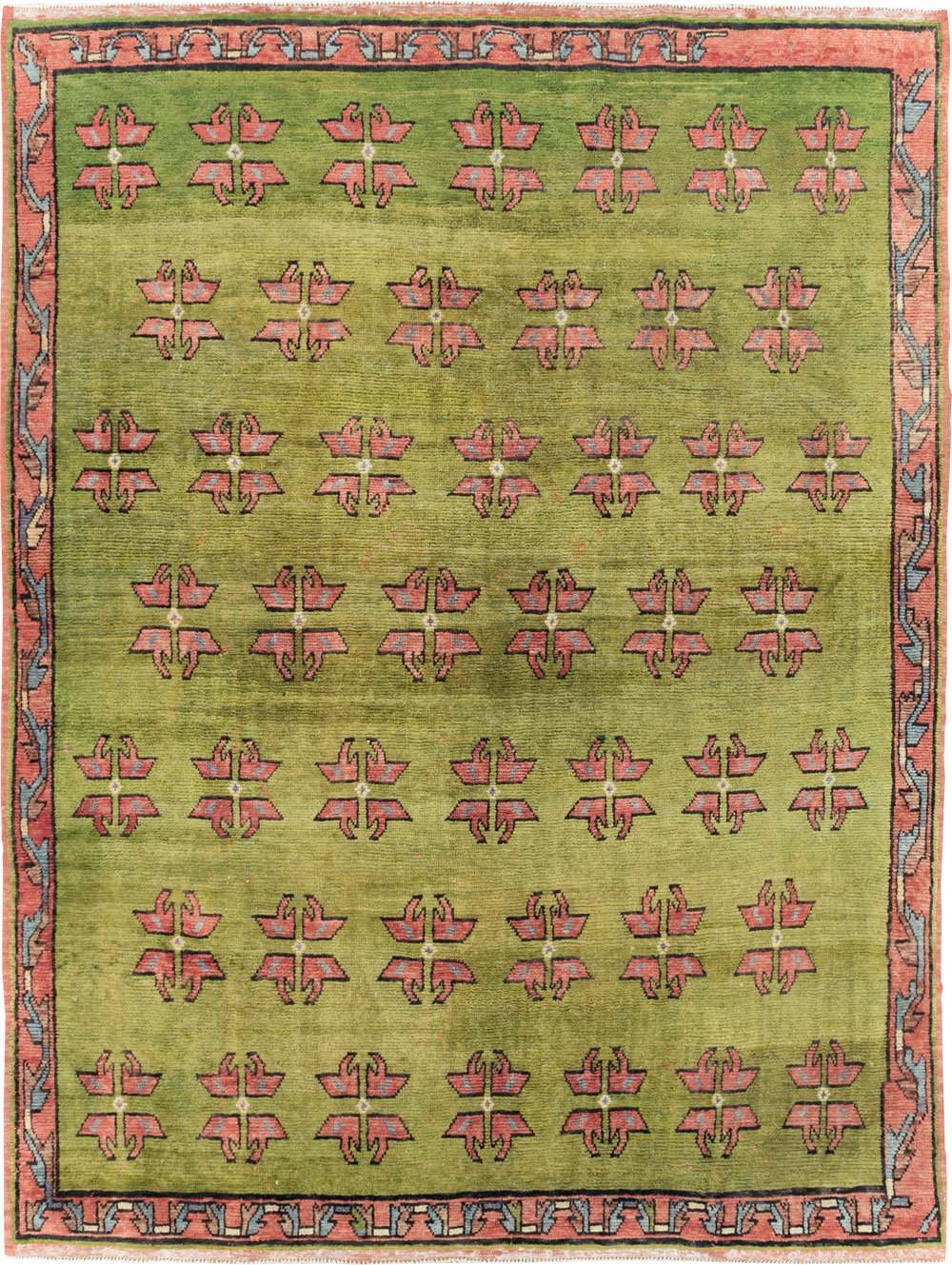 Vintage Turkish Anatolian Small Room Size Carpet, No.29659 - Galerie Shabab