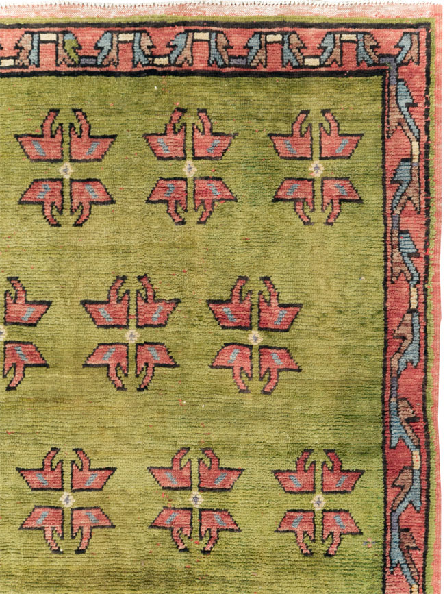 Vintage Turkish Anatolian Small Room Size Carpet, No.29659 - Galerie Shabab