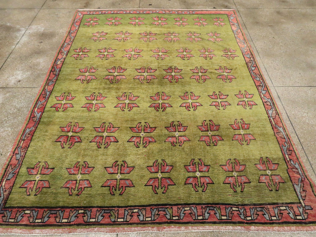 Vintage Turkish Anatolian Small Room Size Carpet, No.29659 - Galerie Shabab