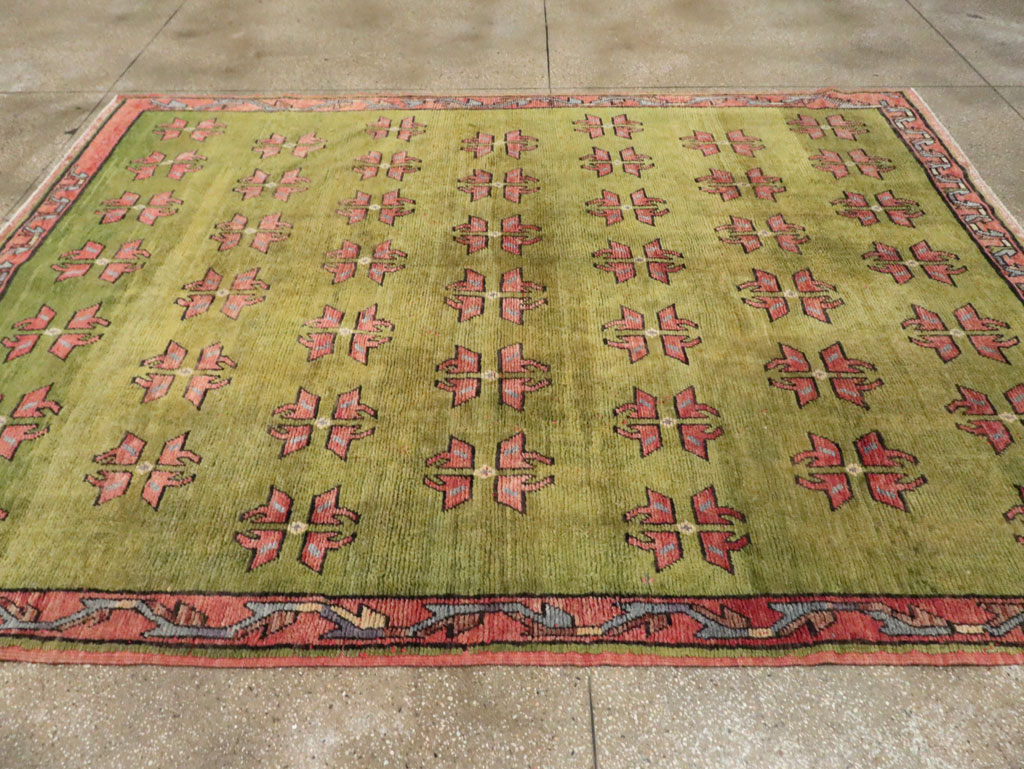 Vintage Turkish Anatolian Small Room Size Carpet, No.29659 - Galerie Shabab