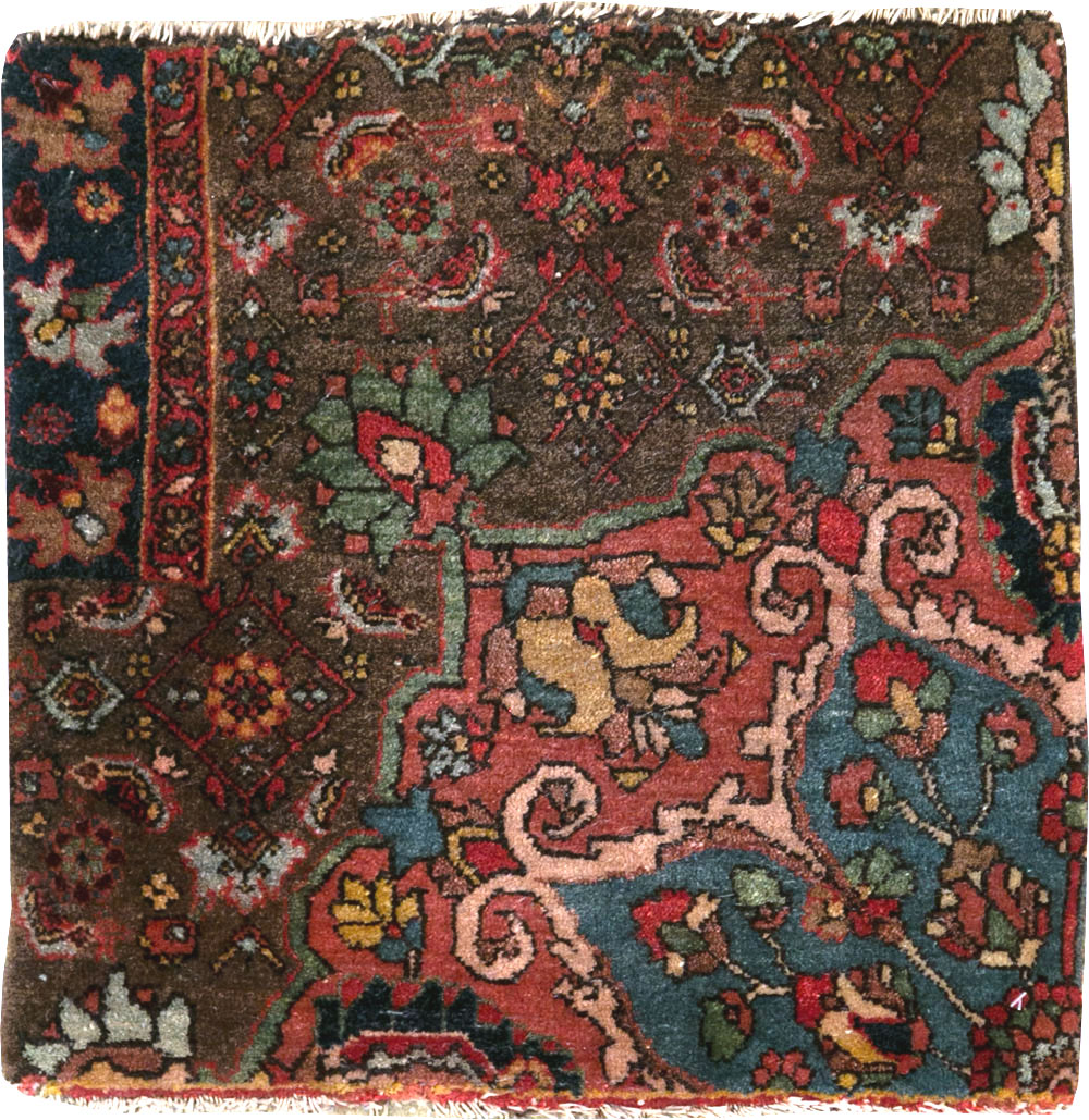Vintage Persian Bidjar Sampler, No.29662 - Galerie Shabab