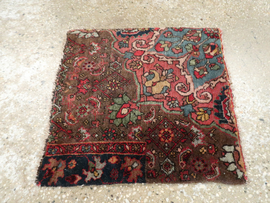 Vintage Persian Bidjar Sampler, No.29662 - Galerie Shabab