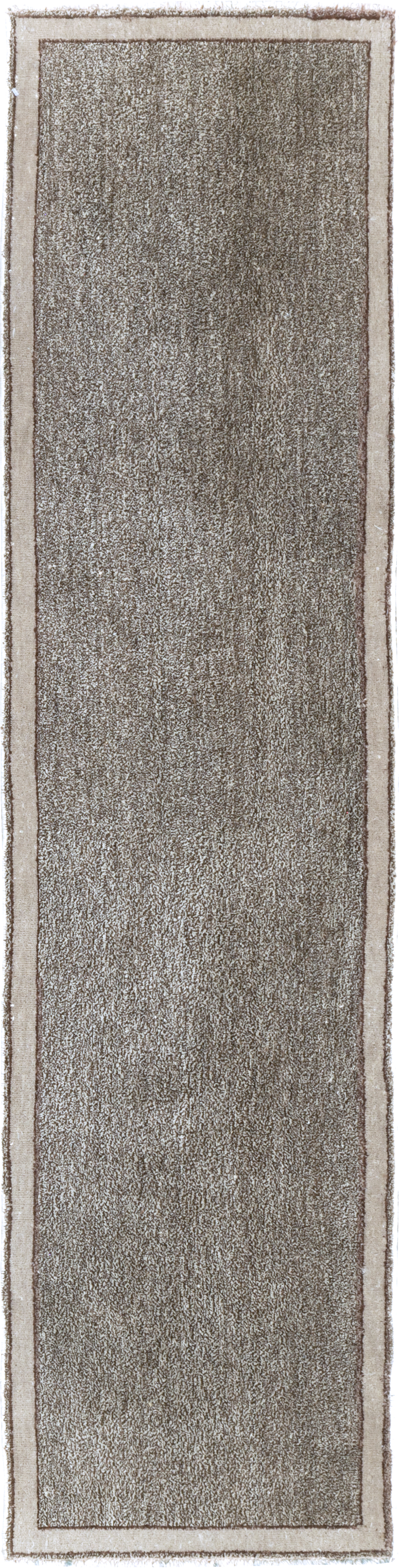 Modern Style Vintage Persian Mashad Small Runner, No.29664 - Galerie Shabab