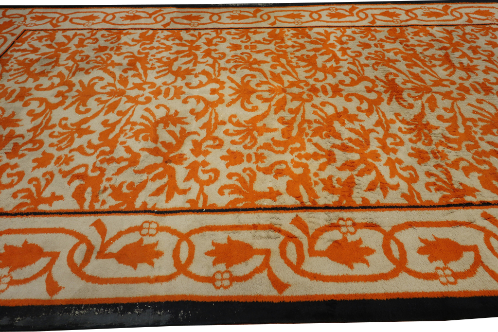 Vintage Indian Lahore Long Gallery Carpet, No.29683 - Galerie Shabab