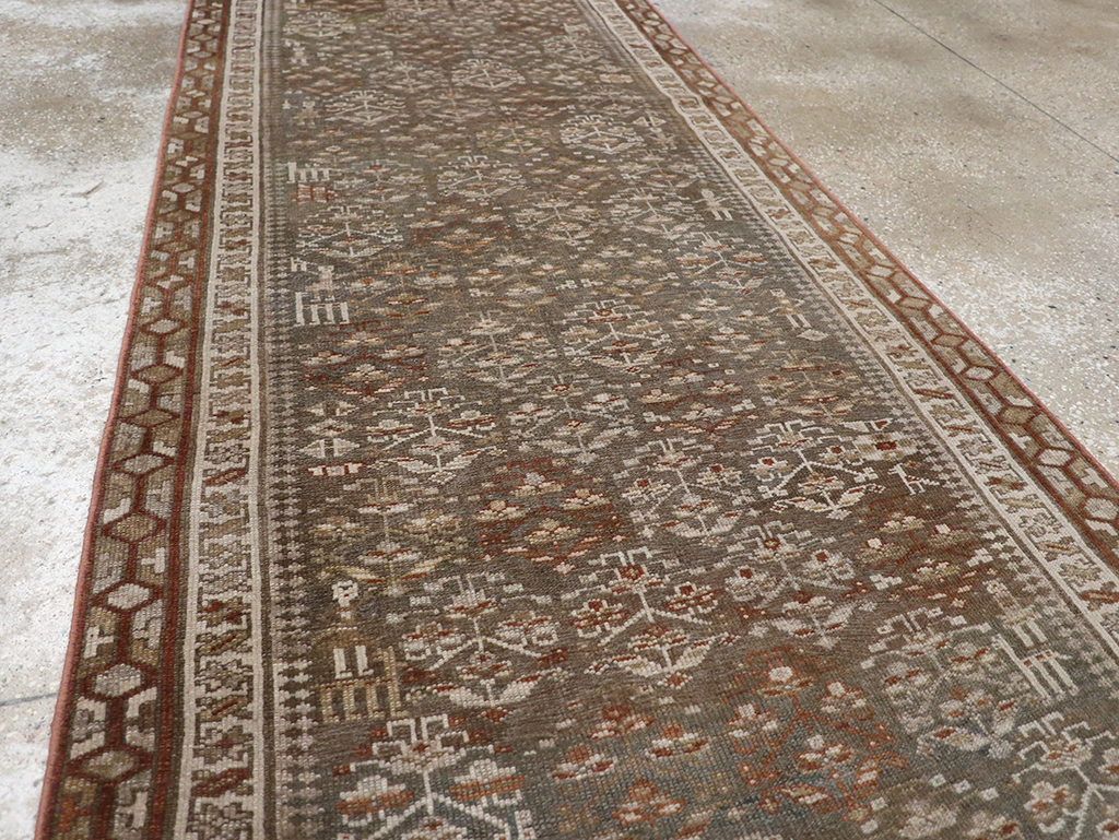 Antique Persian Kurd Long Runner, No.29685 - Galerie Shabab