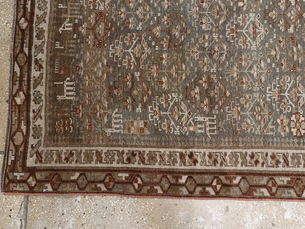 Antique Persian Kurd Long Runner, No.29685 - Galerie Shabab