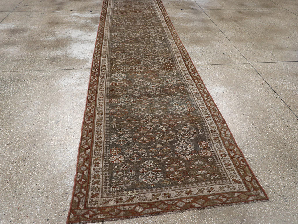 Antique Persian Kurd Long Runner, No.29685 - Galerie Shabab