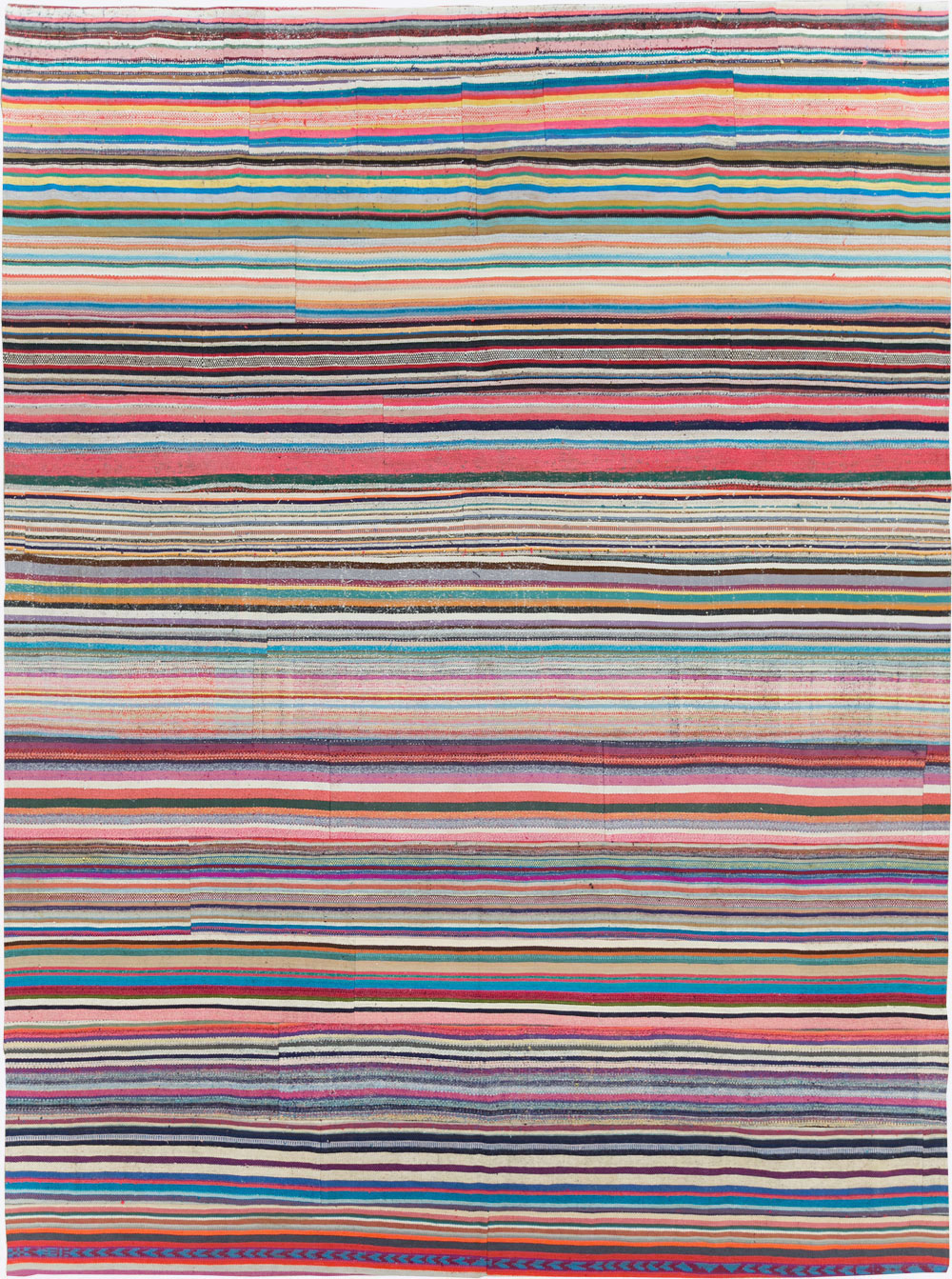 Contemporary Turkish Flatweave Kilim Large Room Size Carpet, No.29690 - Galerie Shabab