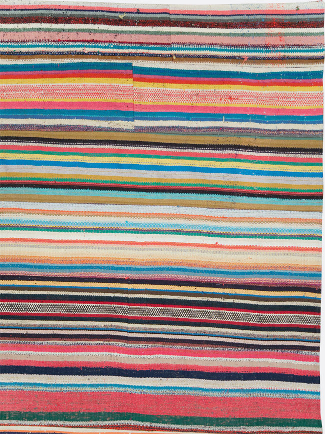 Contemporary Turkish Flatweave Kilim Large Room Size Carpet, No.29690 - Galerie Shabab