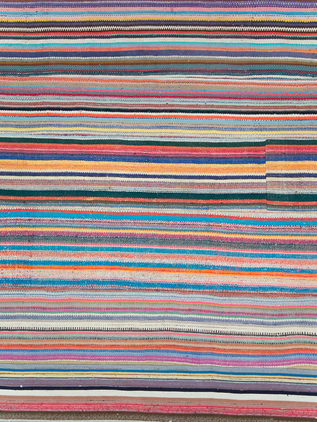 Contemporary Turkish Flatweave Kilim Room Size Carpet, No.29693 - Galerie Shabab