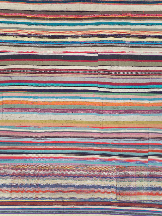 Contemporary Turkish Flatweave Oversize Carpet, No.29694 - Galerie Shabab
