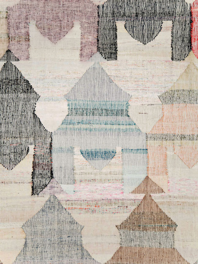 Turkish Contemporary Flatweave Kilim Large Room Size Carpet, No.29696 - Galerie Shabab