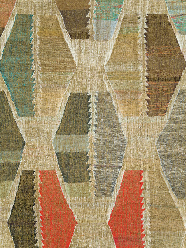 Contemporary Turkish Flatweave Kilim Large Room Size Carpet, No.29698 - Galerie Shabab