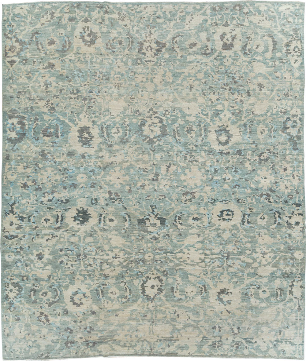 Contemporary Turkish Sultanabad Large Room Size Carpet, No.29700 - Galerie Shabab