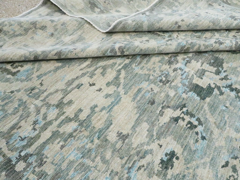 Contemporary Turkish Sultanabad Large Room Size Carpet, No.29700 - Galerie Shabab