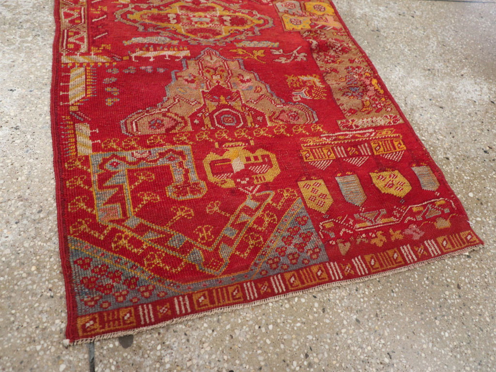 Antique Turkish Anatolian Wagireh Rug, No.29704 - Galerie Shabab