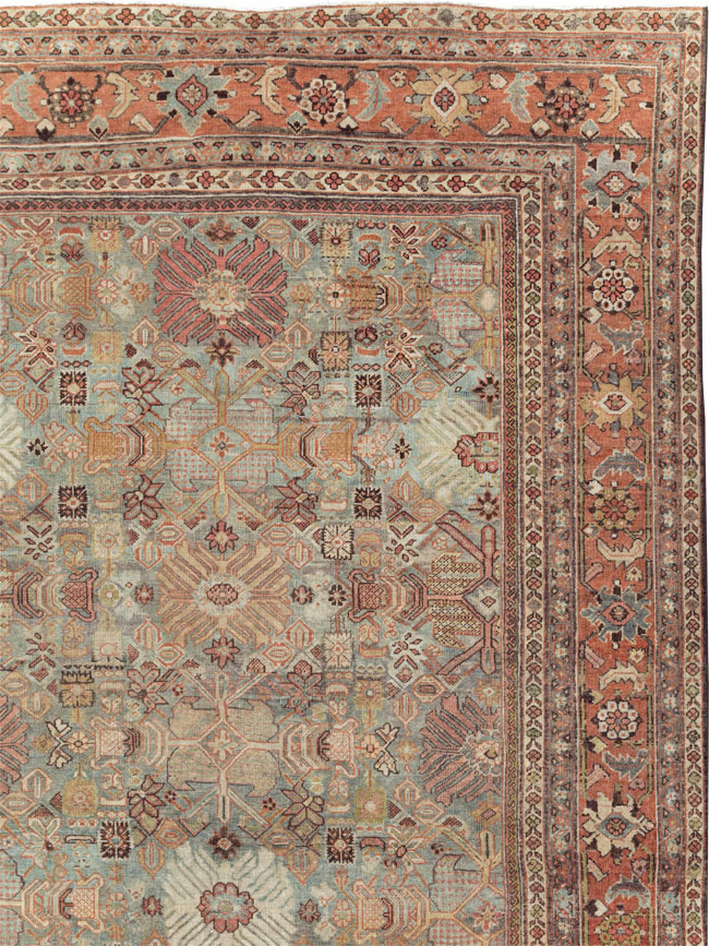 Antique Persian Mahal Carpet, No.29706 - Galerie Shabab