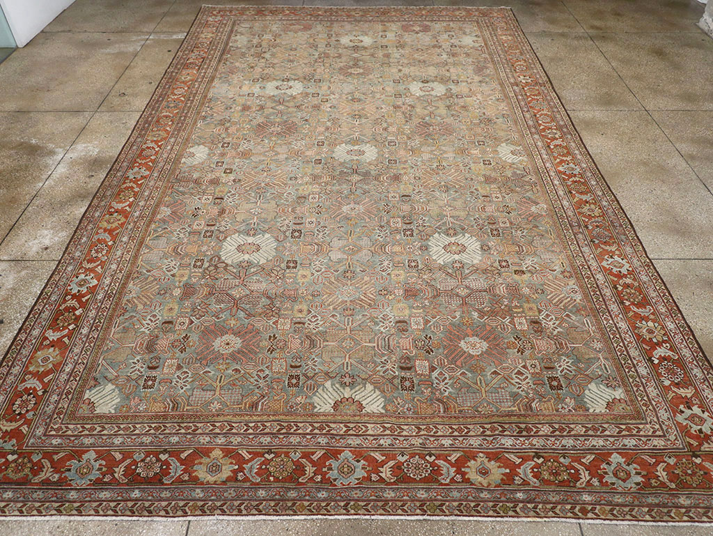Antique Persian Mahal Carpet, No.29706 - Galerie Shabab