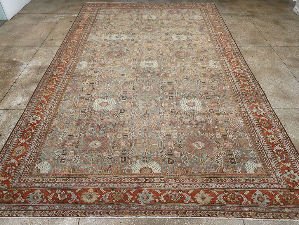 Antique Persian Mahal Carpet, No.29706 - Galerie Shabab