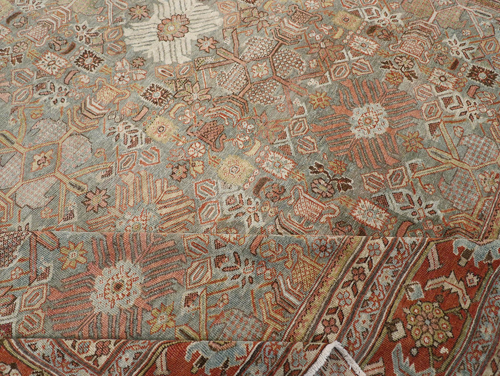 Antique Persian Mahal Carpet, No.29706 - Galerie Shabab