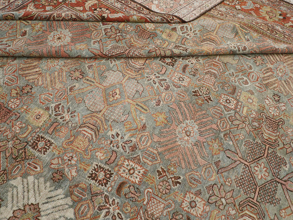 Antique Persian Mahal Carpet, No.29706 - Galerie Shabab