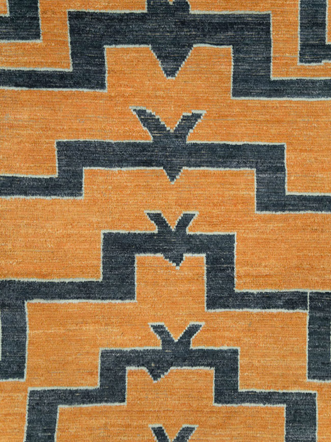 Contemporary Turkish Tulu Room Size Carpet, No.29707 - Galerie Shabab