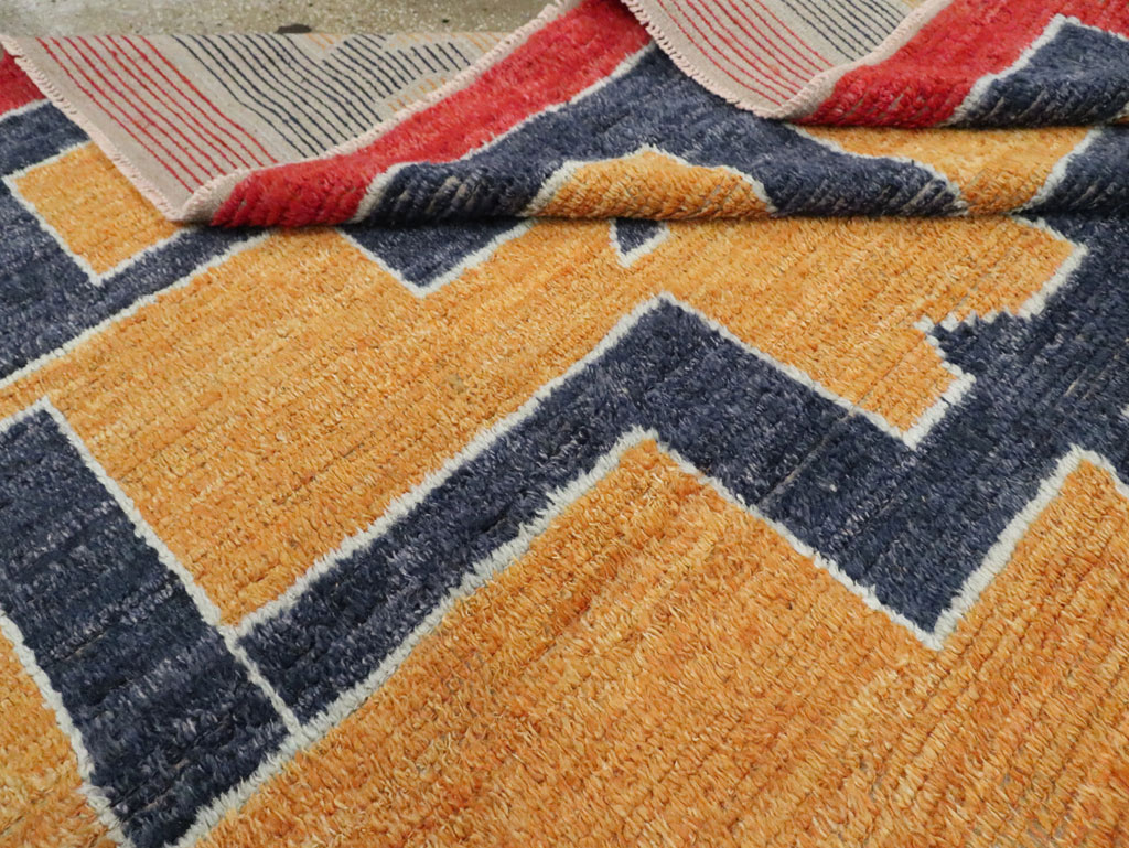 Contemporary Turkish Tulu Room Size Carpet, No.29707 - Galerie Shabab