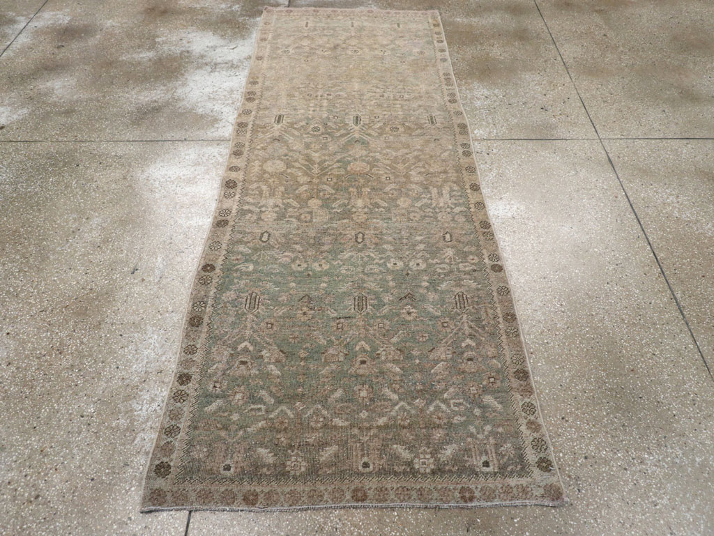 Antique Persian Bidjar Runner, No.29710 - Galerie Shabab