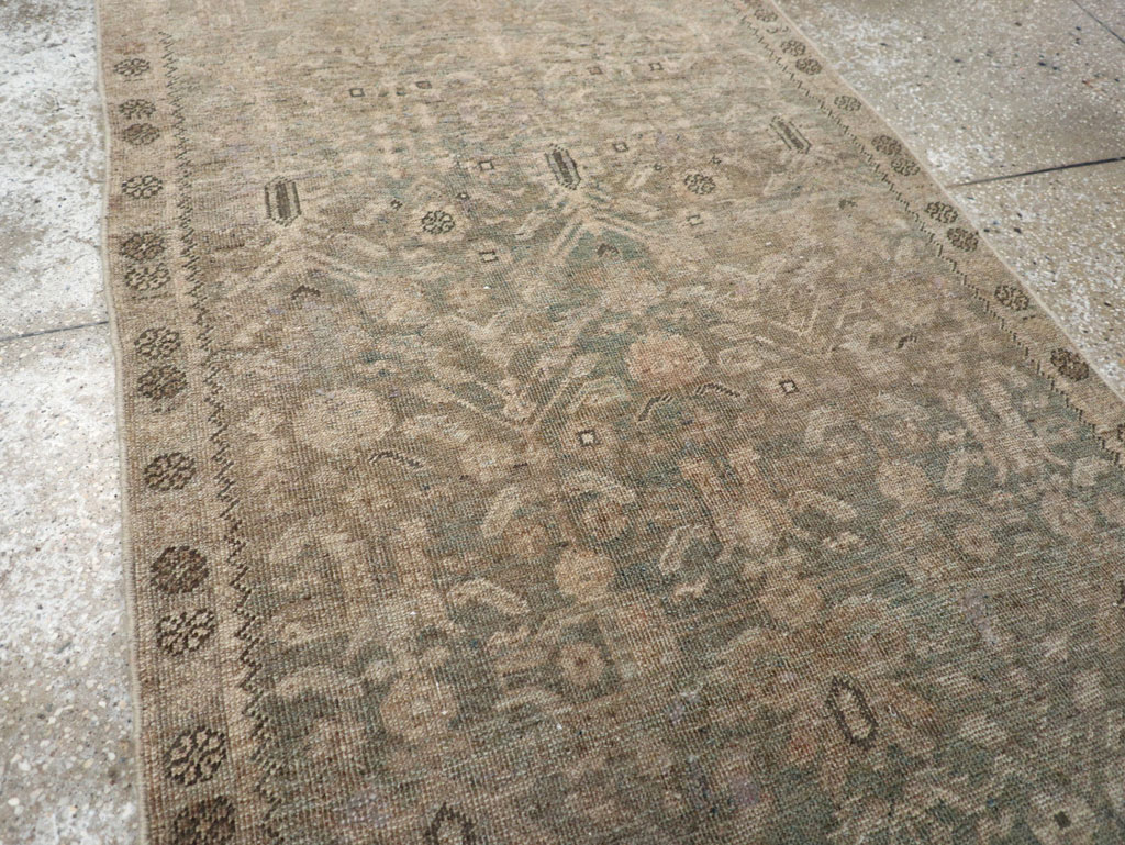 Antique Persian Bidjar Runner, No.29710 - Galerie Shabab