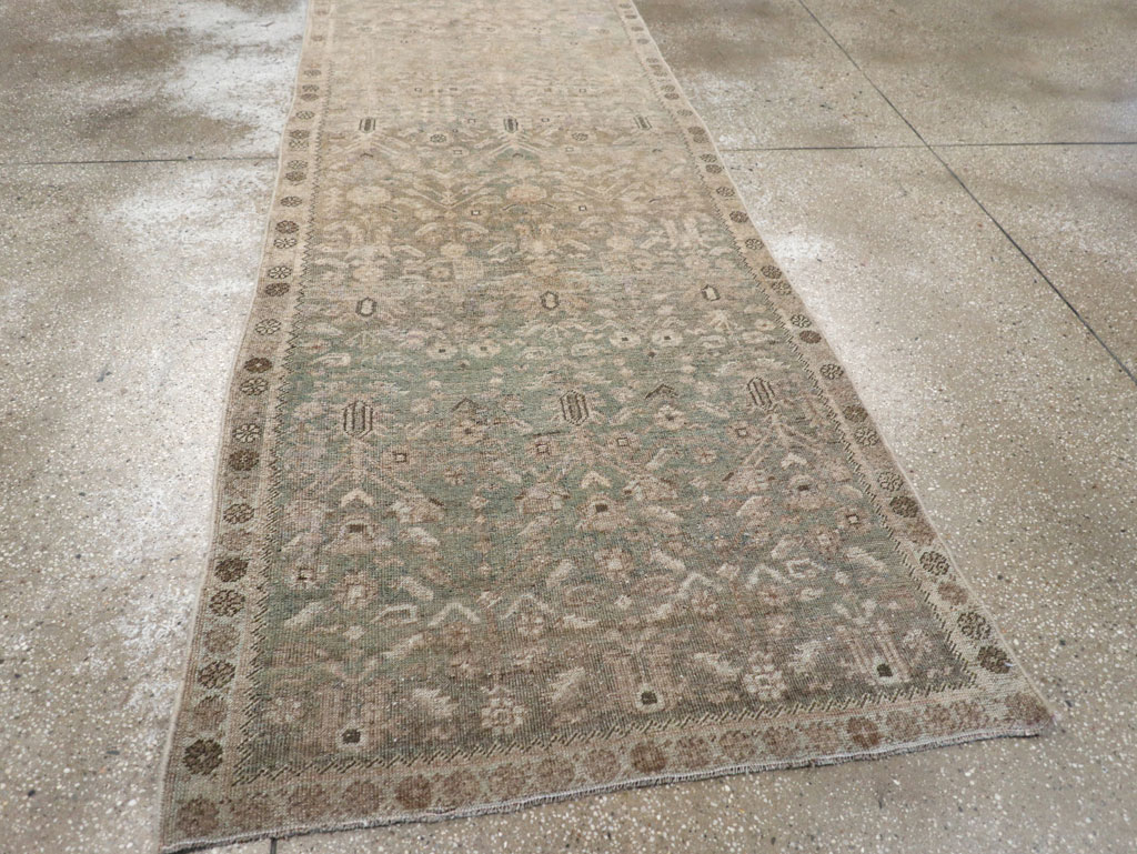 Antique Persian Bidjar Runner, No.29710 - Galerie Shabab