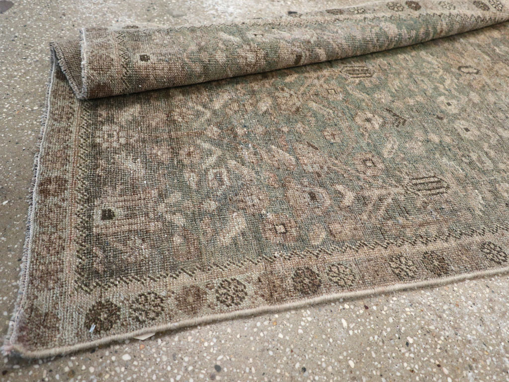 Antique Persian Bidjar Runner, No.29710 - Galerie Shabab