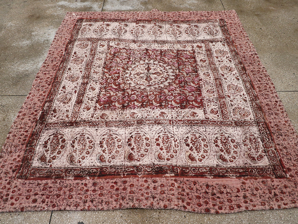 Vintage Persian Lahaf Blanket, No.29712 - Galerie Shabab