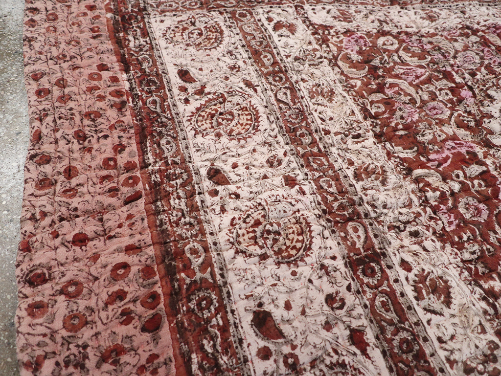 Vintage Persian Lahaf Blanket, No.29712 - Galerie Shabab