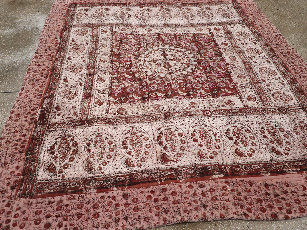 Vintage Persian Lahaf Blanket, No.29712 - Galerie Shabab