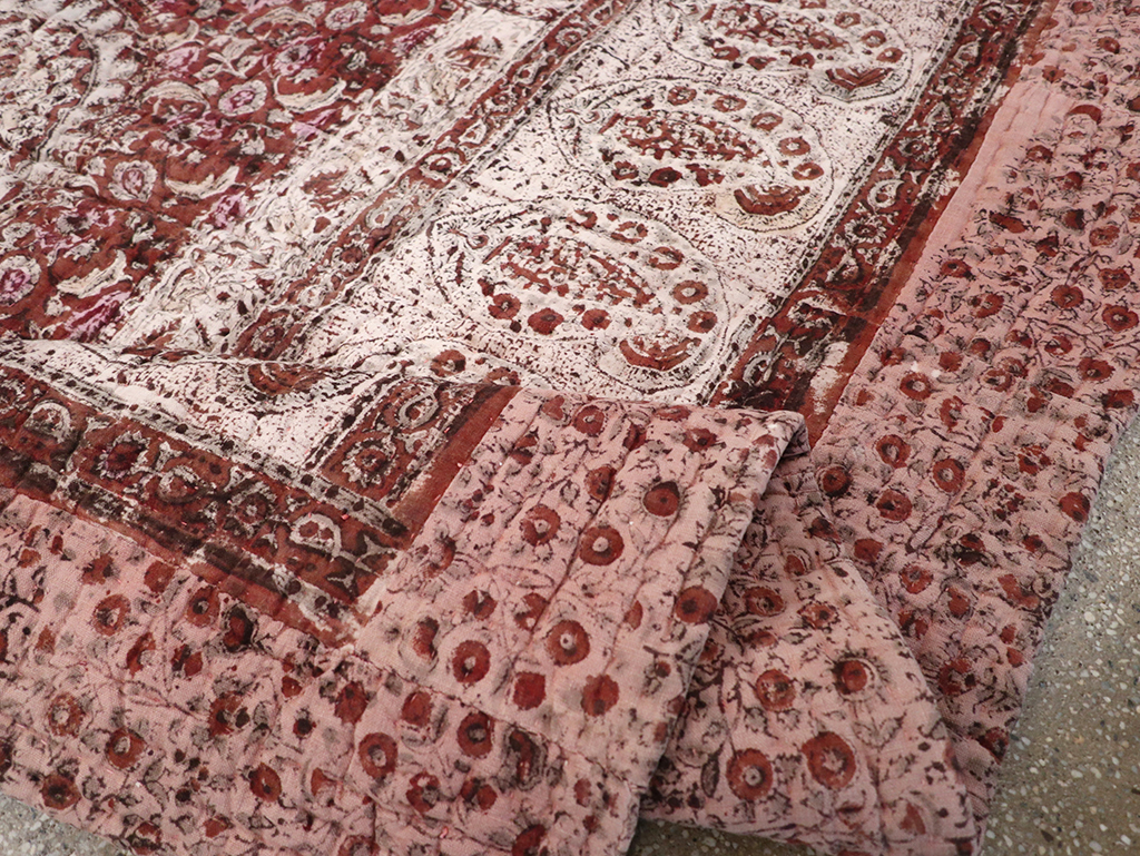 Vintage Persian Lahaf Blanket, No.29712 - Galerie Shabab